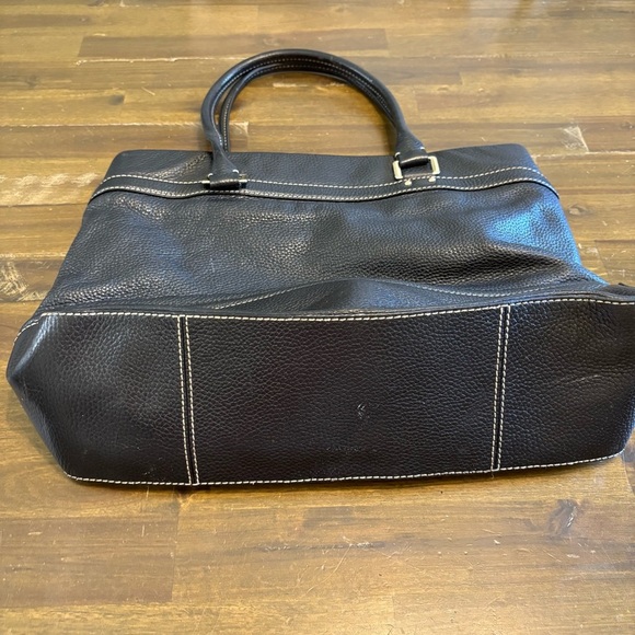 Kate Spade Blakely Andover Black Pebbled Leather Tote Shopper Travel Bag Large - Picture 4 of 12